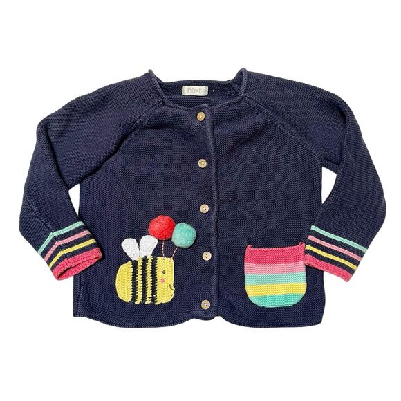 Next Bumblebee Cardigan Sweater Size 12-18m - Picture 1 of 6